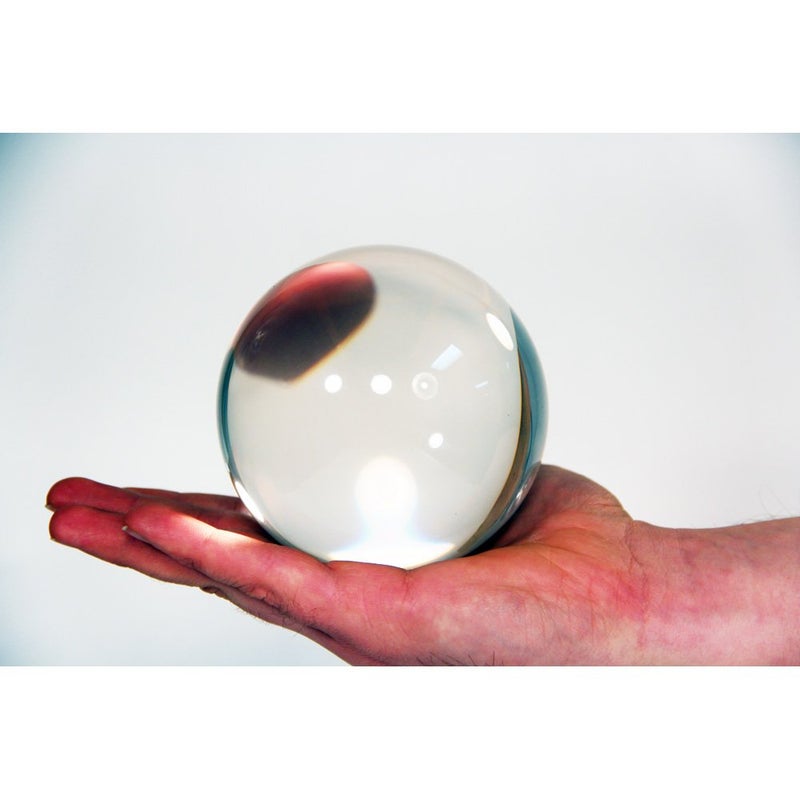 Zeekio Clear Acrylic Contact Ball - 100mm - Approx. 4"" - Image 1